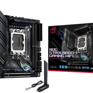 ASUS PRO B660M-C D4-CSM LGA 1700

* Dedicated LGA1700 mounting bracket is required. - ROG STRIX B660-I GAMING WIFI