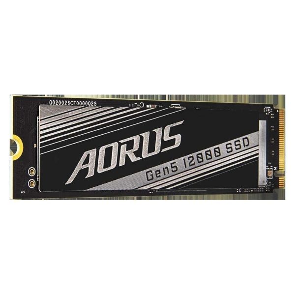 GIGABYTE AORUS Gen5 12000 SSD 1TB PCIe 5.0 NVMe M.2 Internal Solid State Hard Drive with Read Speed Up to 11700MB/s, Write Speed Up to 9500MB/s, AG512K1TB