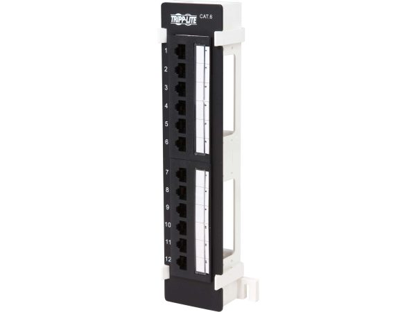 48-Port Cat6 Patch Panel 568B - 12-Port Wall Mount