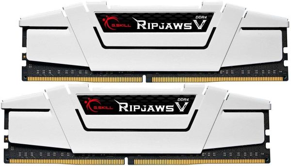 G.SKILL Ripjaws V Series 32GB (2 x 16GB) DDR4 3200 (PC4 25600) - 32GB (2 x 16GB),DDR4 3600 (PC4 28800),18,White