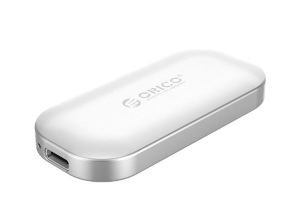 ORICO 250GB Mini Portable NVMe SSD External Solid State Drive with 3D NAND FLASH, Type C USB 3.1 Gen-2 Cable (10Gb/s), C to A cable (540MB/s) High-speed Portable SATA SSD