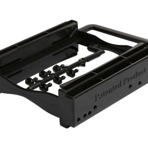 Metal 3.5" to 5.25" Drive Adapter Bracket - 2 x 2.5in (Tool-less),1 x 3.5in