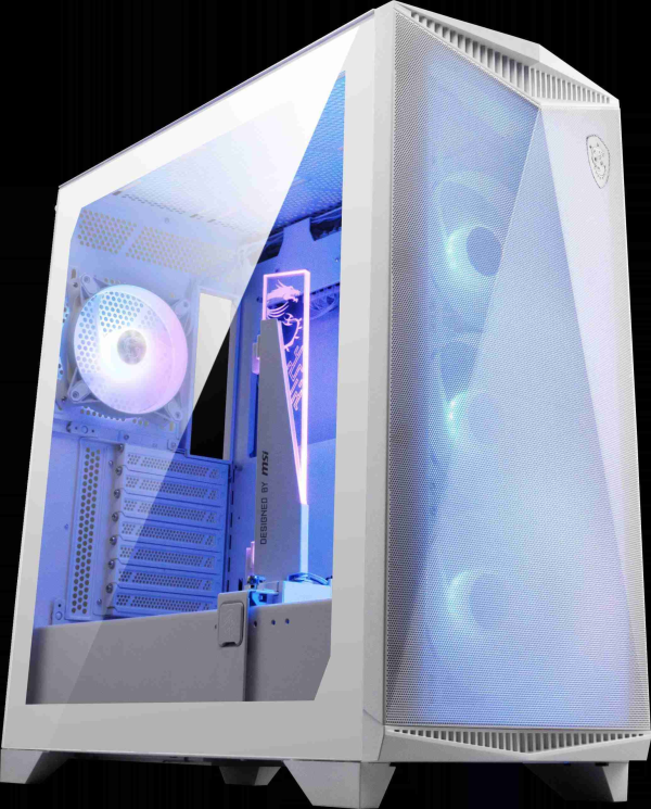 MSI Mid Tower Black - White