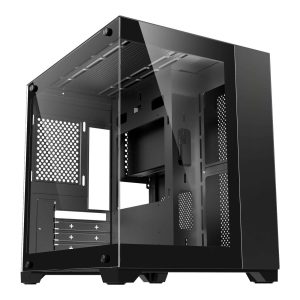 DIYPC Micro ATX Tower Black - Cube01 (Black)