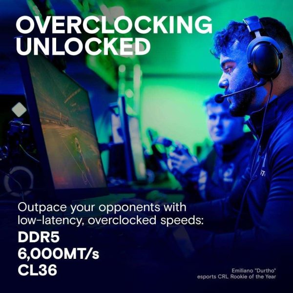 Crucial Pro Overclocking 32GB (2 x 16GB) DDR5 6000 (PC5 48000)