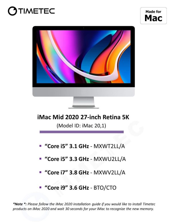 Timetec Hynix IC 32GB KIT(2x16GB) Compatible for Apple 2019 iMac 27-inch w/Retina 5K Display, Late 2018 Mac Mini DDR4 2666MHz PC4-21300 2Rx8 CL19 1.2V SODIMM Memory RAM Upgrade (32GB KIT(2x16GB))