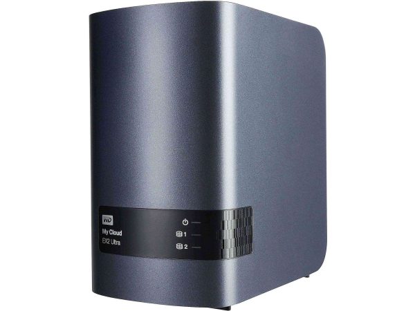 WD 8TB My Cloud EX2 Ultra Network Attached Storage - WDBVBZ0080JCH-NESN - 12TB