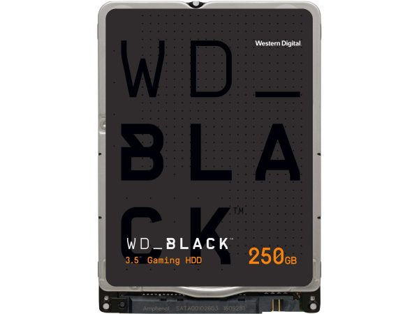 WD Black 1TB Hard Drive - 7200 RPM SATA 6Gb/s 64MB Cache 2.5 Inch - WD10SPSX - 250GB
