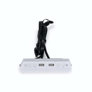 LIAN LI LAN216-1W ,  White Additional IO Kit, Fan Control / USB module , Compatible with Lancool 216RW only -------------LAN216-1W