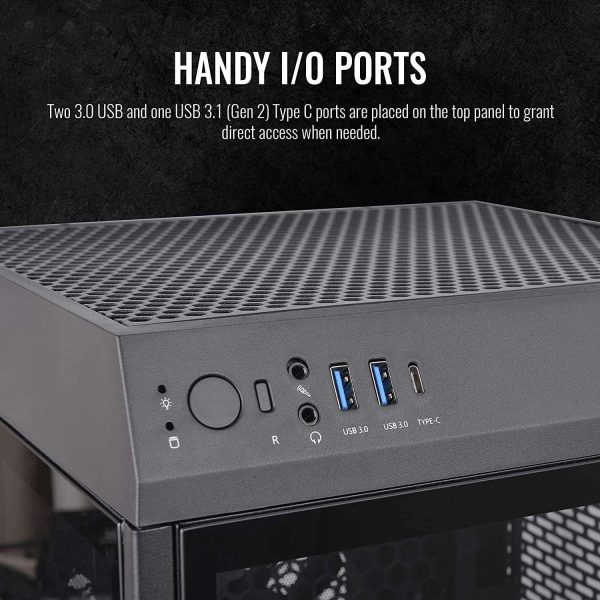 Thermaltake Tower 100 Black Edition Mini Tower Black
