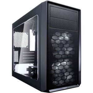 Fractal Design Focus G ATX Mid Tower Black - Black / Mini Tower
