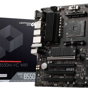 MSI MAG B550 TOMAHAWK AM4 
 - PRO B550M-VC WIFI