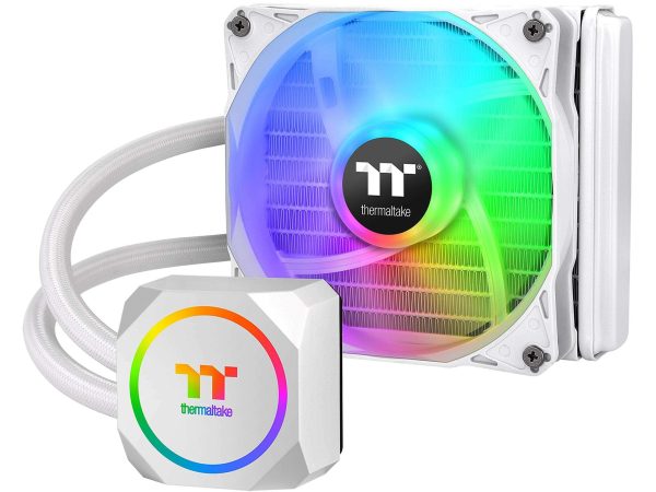 Thermaltake TH ARGB Liquid Cooling System - TH ARGB,1 Fan Slot (120 mm),Snow