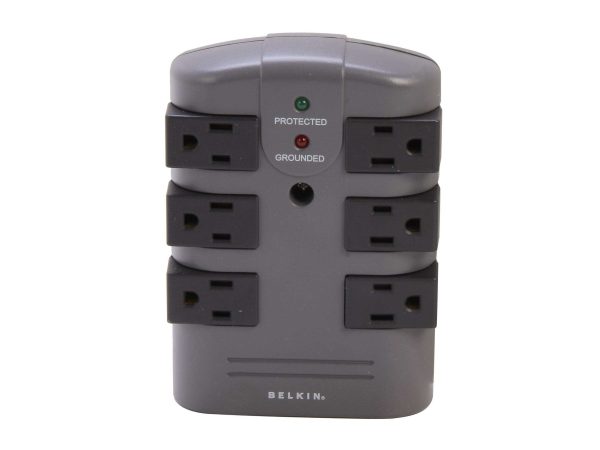 Pivot-Plug Surge Protector