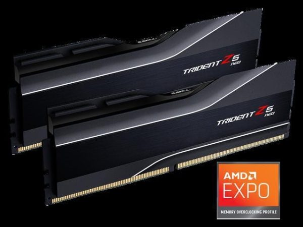G.SKILL Trident Z5 Neo RGB Series 64GB (2 x 32GB) DDR5 6000 (PC5 48000) - 32GB (2 x 16GB),DDR5 6000 (PC5 48000),36,Black,None