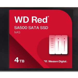 WD Red® SA500 NAS SATA SSD, 2TB, 2.5" WDS200T2R0A - 4TB