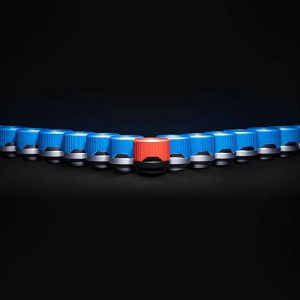 EK-Quantum Torque 6-Pack HDC 14 - Red Special Edition - Blue