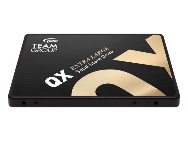 Team Group QX 2.5" 512GB SATA III 3D NAND Internal Solid State Drive (SSD), Speed up to 560MB/s, Laptop & PC Desktop compatible (T253X7512G0C101)