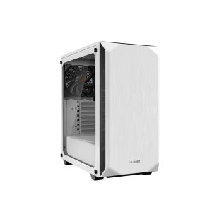 be quiet! Pure Base 500 Black ATX Mid Tower Silent Computer Case - White / Tempered Glass Window
