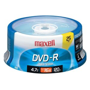 DVD-R Disc - 25 Packs