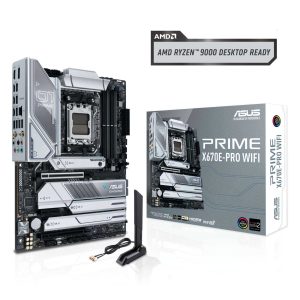 ASUS ROG STRIX X670E-E GAMING WIFI AM5 
 - PRIME X670E-PRO WIFI