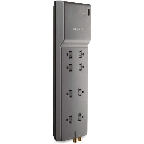 Surge Protector w/ Telephone Line/Coaxial Protection/Extended Cord