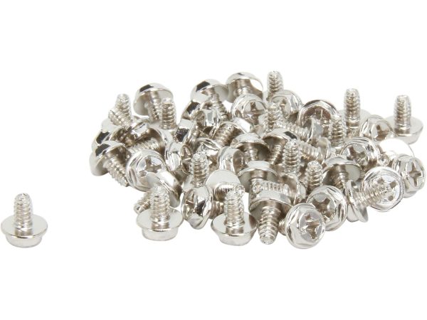 Assortment of screws, nuts and standoffs - 50 Screws - #6-32