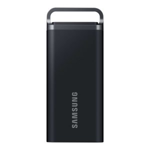 SAMSUNG T5 EVO Portable SSD 2TB Black, Up-to 460MB/s,  USB 3.2 Gen 1, Ideal use for Gamers & Creators,  External Solid State Drive (MU-PH2T0S/AM) - 4TB