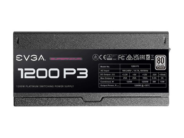 EVGA SuperNOVA P3 1200 W Full Modular 80 PLUS PLATINUM Certified