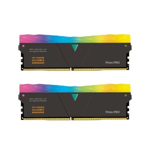 V-COLOR DDR4 (TUF Gaming Alliance) Prism PRO RGB 32GB(16GBx2) 3600MHz CL18 U-DIMM 1.35V SK Hynix IC Gaming Desktop Upgrade RAM Memory Module - Black (GTL1636818C-E6PRKWK) - 32GB (2 x 16GB),DDR4 3600 (PC4 28800),18,RGB