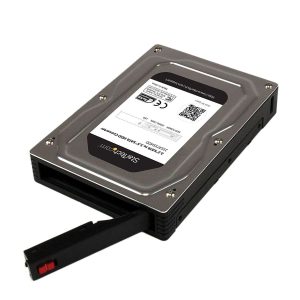 StarTech 25SATSAS35 2.5in SATA/SAS SSD/HDD to 3.5in SATA Hard Drive Converter - 3.5in SATA Enclosure - 2.5 in SATA Drive