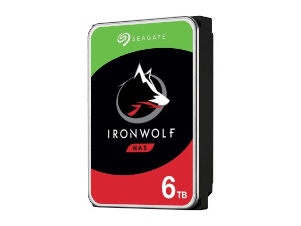 Seagate IronWolf 4TB 5400 RPM 3.5" - 6TB