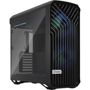 Fractal Design Torrent ATX Mid Tower Black - Black / Light Tint Tempered Glass / RGB