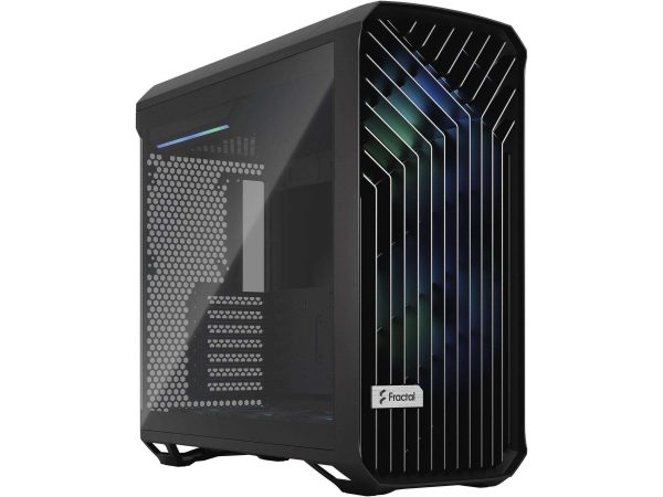 Fractal Design Torrent ATX Mid Tower Black - Black / Light Tint Tempered Glass / RGB