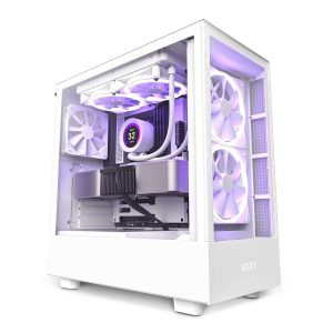 NZXT H5 Elite - All Black ATX, Micro-ATX, mini-ITX Black - H5 Elite (White)