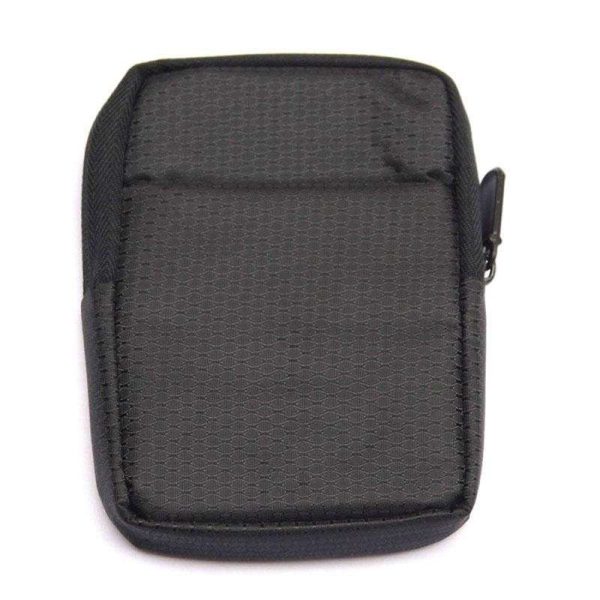 External Hard Drive Case Shockproof 2.5 Inch Hard Drive Carrying Travel Storage Case Portable HDD SSD Storage Pouch Bag For Seagate WD Electronics Organizer, Black