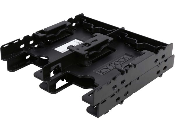 Dual 2.5" HDD / SSD & One 3.5" HDD / Device Front Bay to External 5.25" Bay - Brackets 4BAY