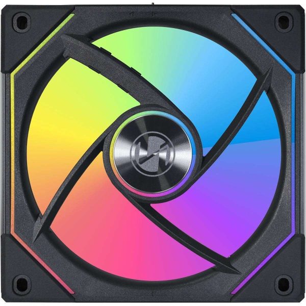 LIAN LI UNI FAN SL INFINITY 120 RGB BLACK  3 PCS PACK ---UF-SLIN120-3B  ( L Connect 3.0 Controller included)