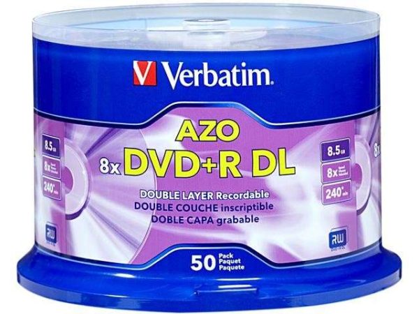 DVD+R DL Disc - 50 Packs