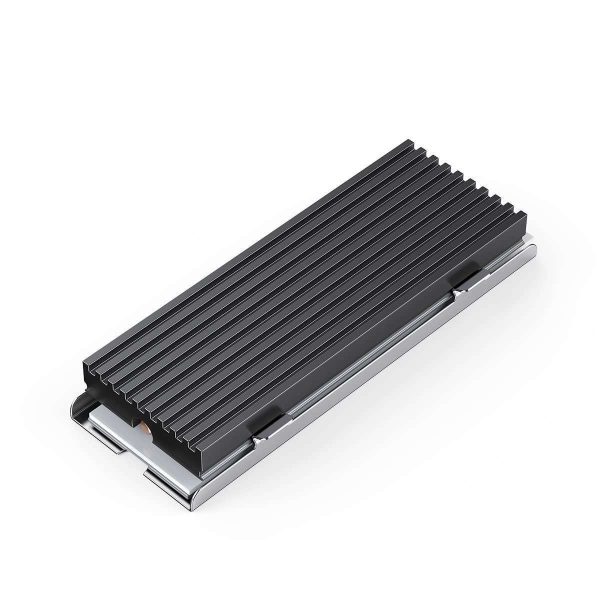 ORICO Copper Conduction Heat Dissipation SSD Heatsink M.2 ssd Hard Disk Cooling Heat Sink for M.2 NVMe NGFF PCI-E 2280 SSD - Black