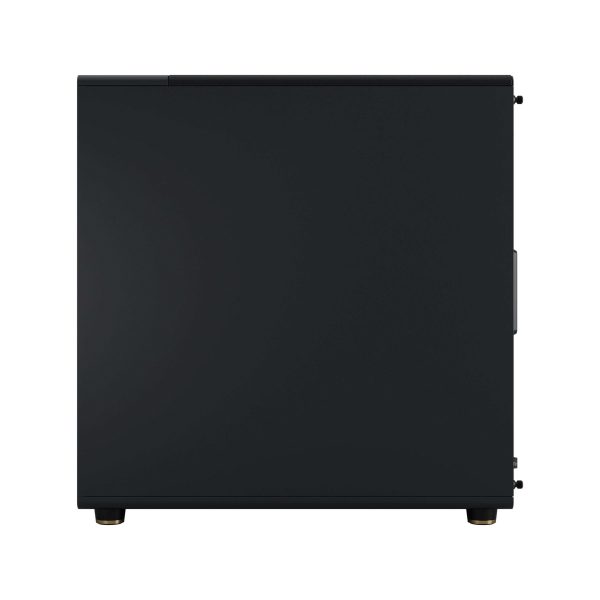 Fractal Design North XL ATX mATX Mid Tower PC Case - Charcoal Black Chassis with Walnut Front and Mesh Side Panel - FD-C-NOR1X-01