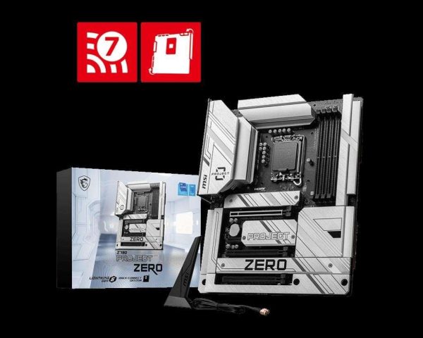 MSI MAG Z790 TOMAHAWK MAX WIFI LGA 1700(14th,13th,12th Gen) DDR5 ATX 8x SATA 6G  4x M.2  Wi-Fi 7  Bluetooth 2.5Gbps LAN Motherboard - Z790 PROJECT ZERO