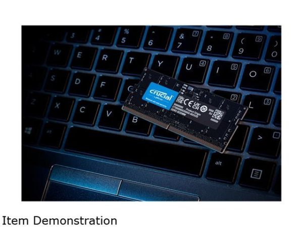 Crucial 32GB (2 x 16GB) 262-Pin DDR5 SO-DIMM DDR5 5600 Laptop Memory Model CT2K16G56C46S5