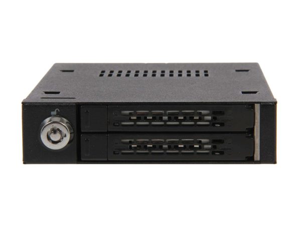 Dual Bay 2.5" SATA Mobile Rack For 3.5" Device Bay