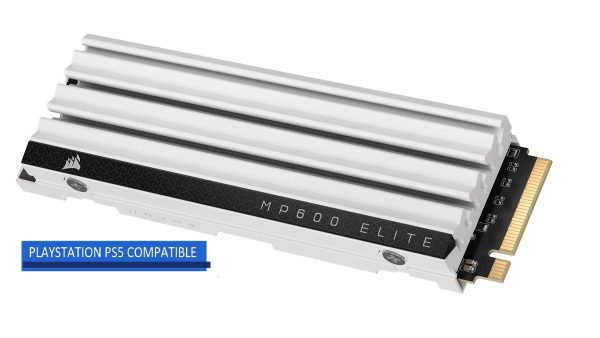Corsair MP600 Elite M.2 2280 1TB - 2TB Elite PS5 White