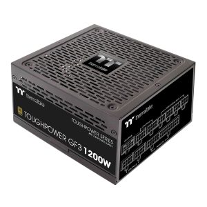 Thermaltake Toughpower GF3 1350W, ATX 3.0 Standard, PCIe Gen.5 600W 12VHPWR Connector Included, 80+ Gold Full Modular SLI/Crossfire Ready Power Supply, 10 Year Warranty, PS-TPD-1350FNFAGU-4 - 1200W