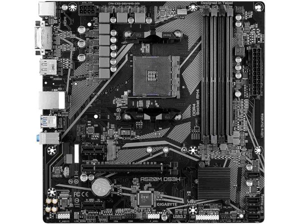 GIGABYTE A520I AC AM4 
 - A520M DS3H
