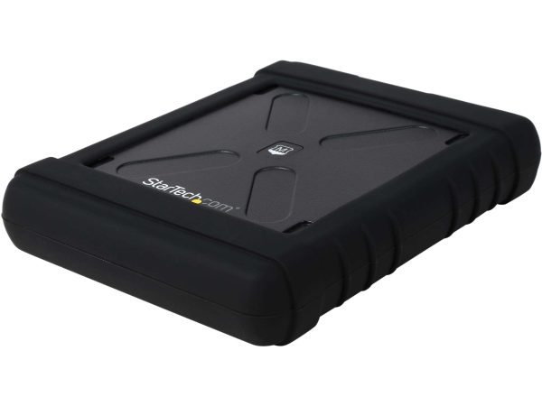 Drive Enclosure for 2.5" SATA SSDs/HDDs - USB 3.1 (10Gbps) - USB-A, USB-C - USB 3.0 (Rugged),9.5 mm