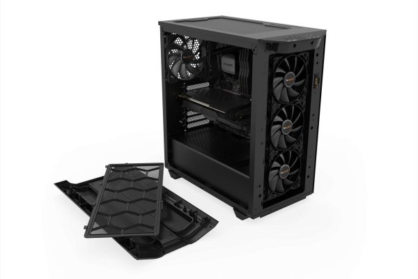 be quiet! Pure Base 500DX Black, ATX Computer Case, ARGB, Mid Tower, Tempered Glass Window