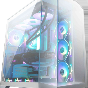 MSI Micro ATX Tower White - 100L PZ, ATX (White)